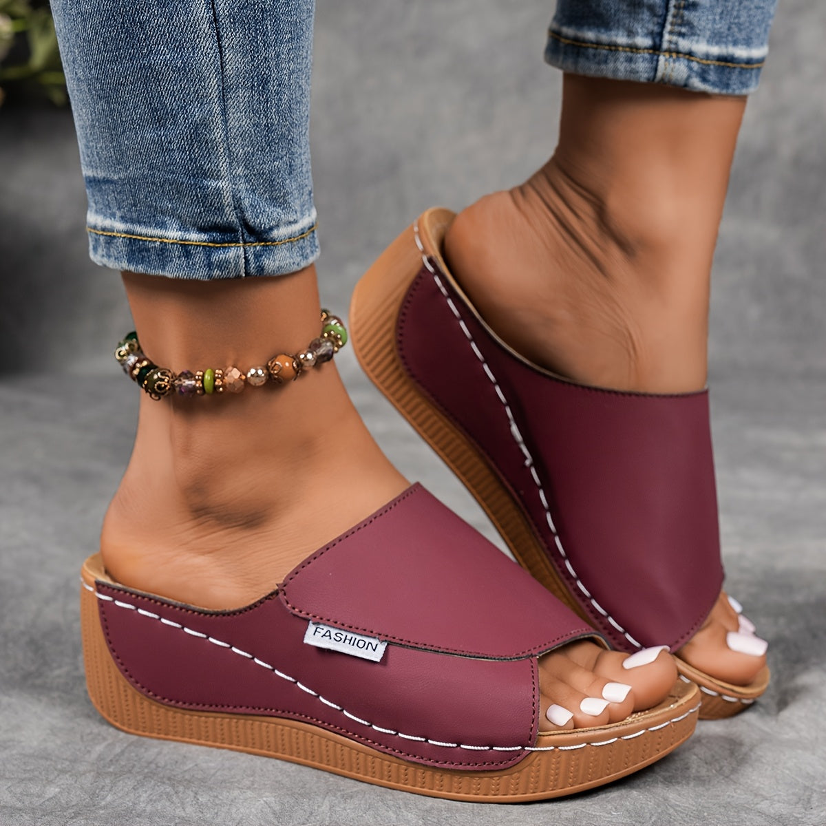 Ida - Plateau sandaler med höjd