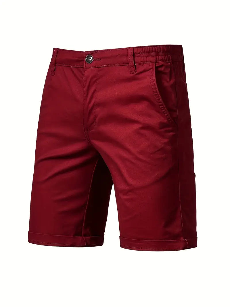 Nils - Shorts i bomull med ficka
