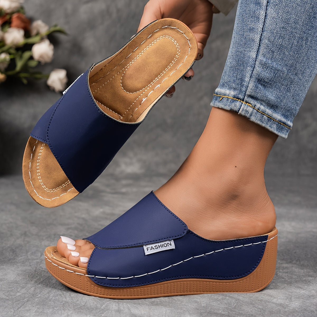 Ida - Plateau sandaler med höjd