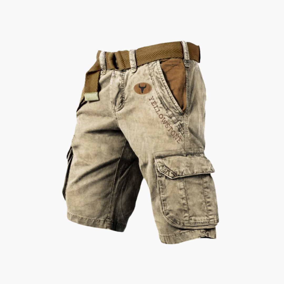 Adam - Cargo shorts med 6 fickor