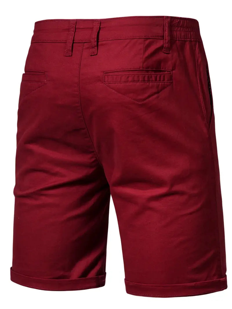 Nils - Shorts i bomull med ficka