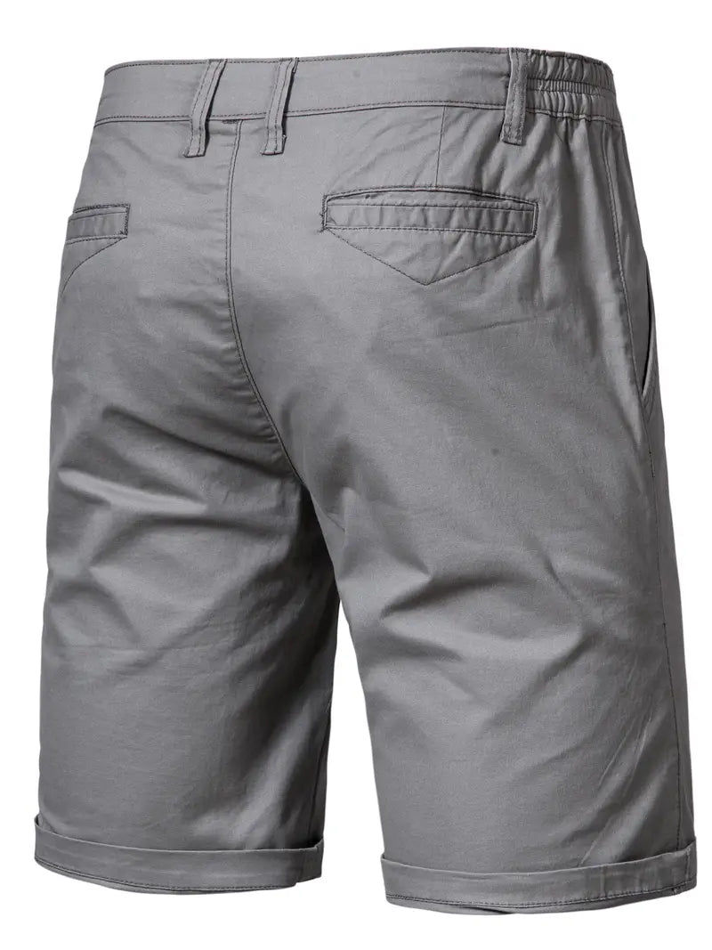 Nils - Shorts i bomull med ficka