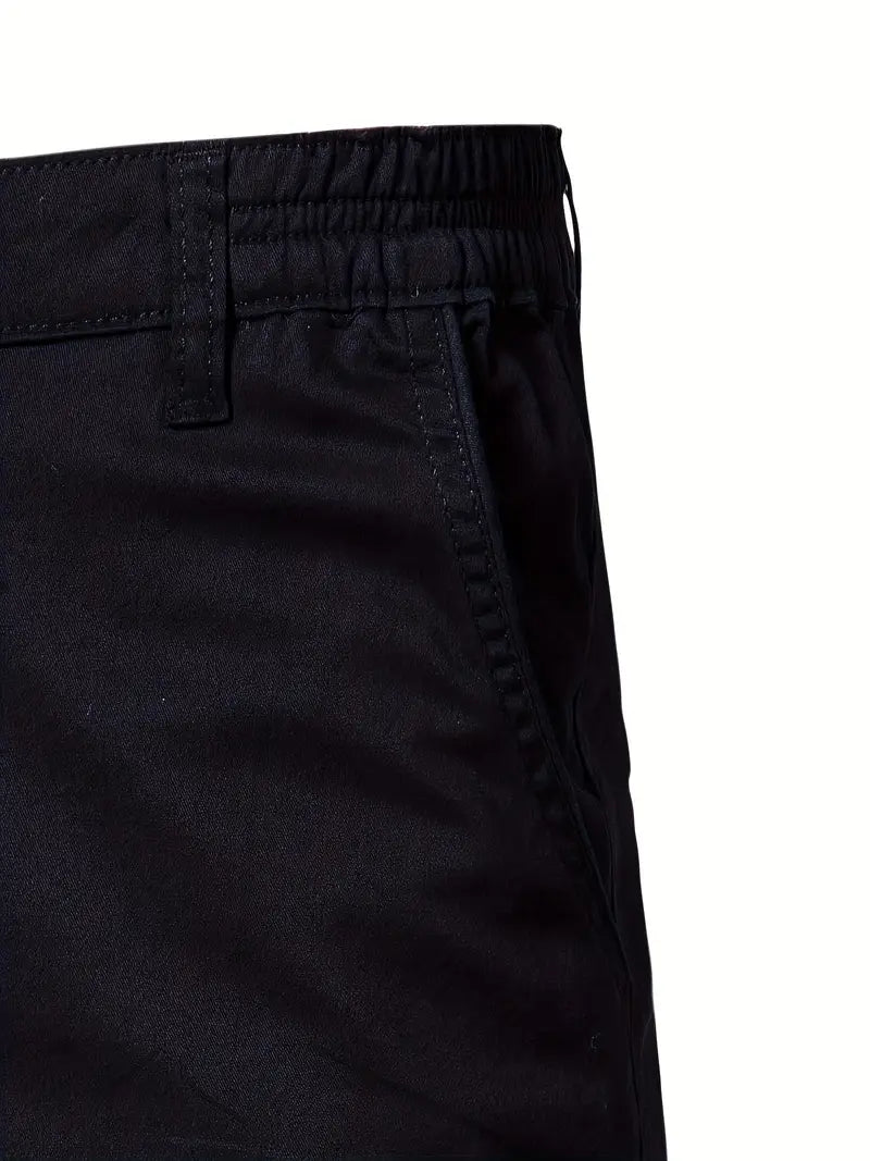 Nils - Shorts i bomull med ficka