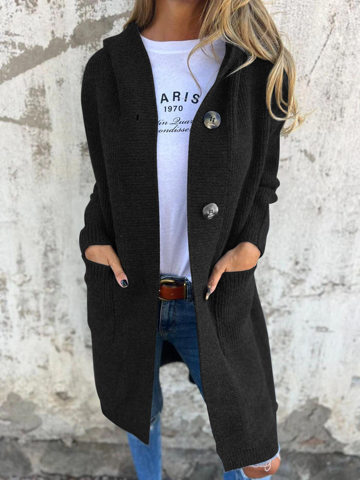 Haley - Elegant lång damjacka