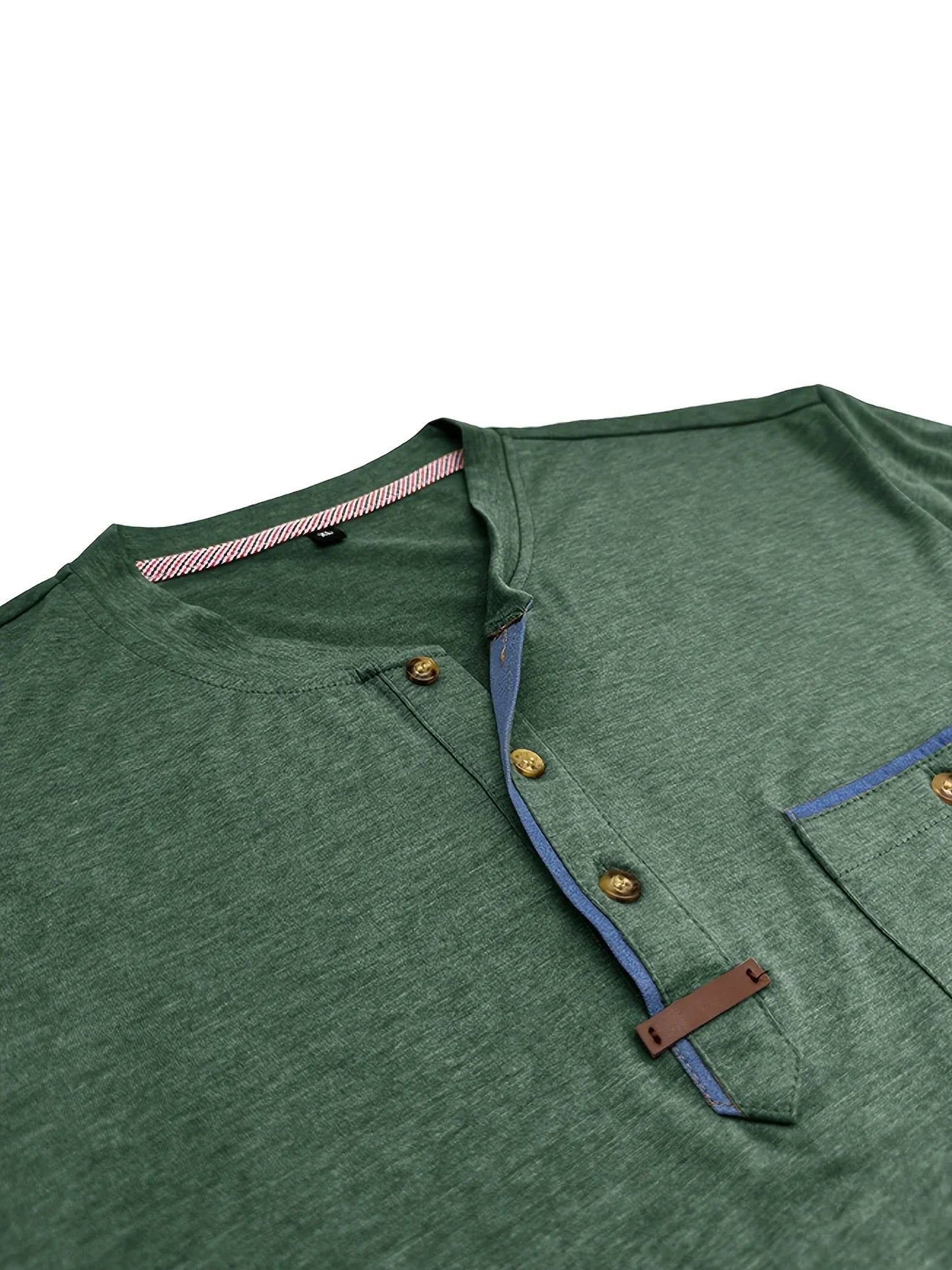 Magnus - Elegant T-tröja med rund hals och ficka