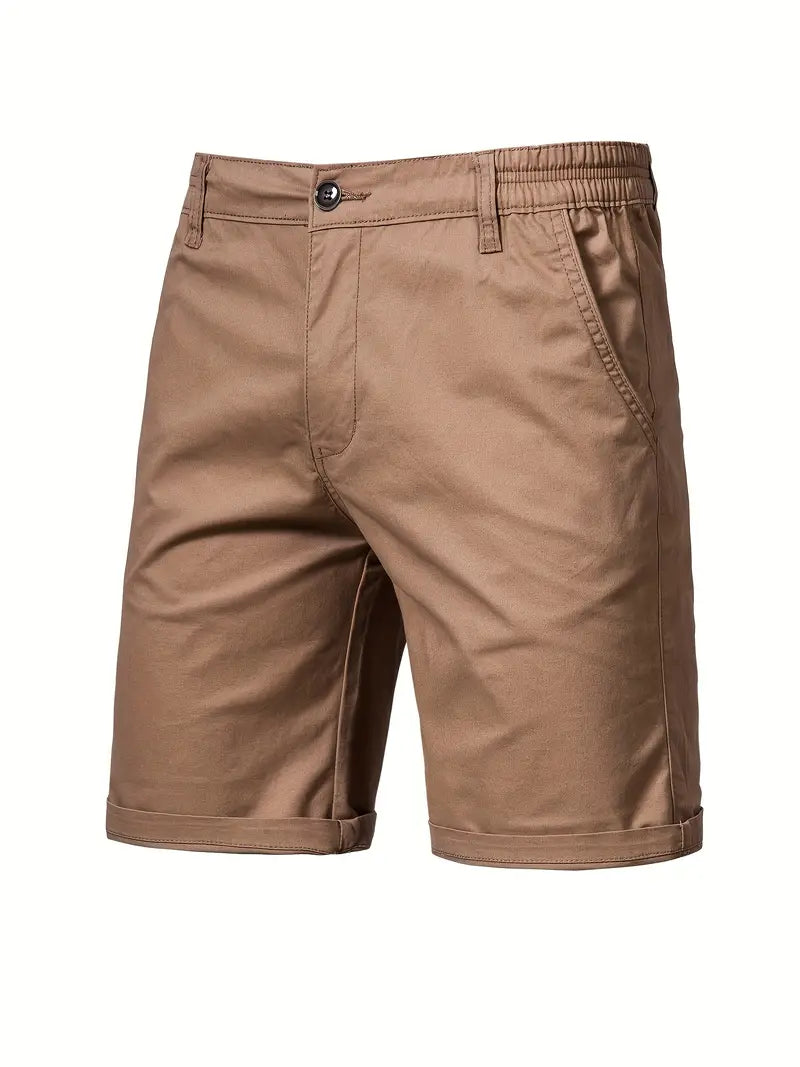 Nils - Shorts i bomull med ficka