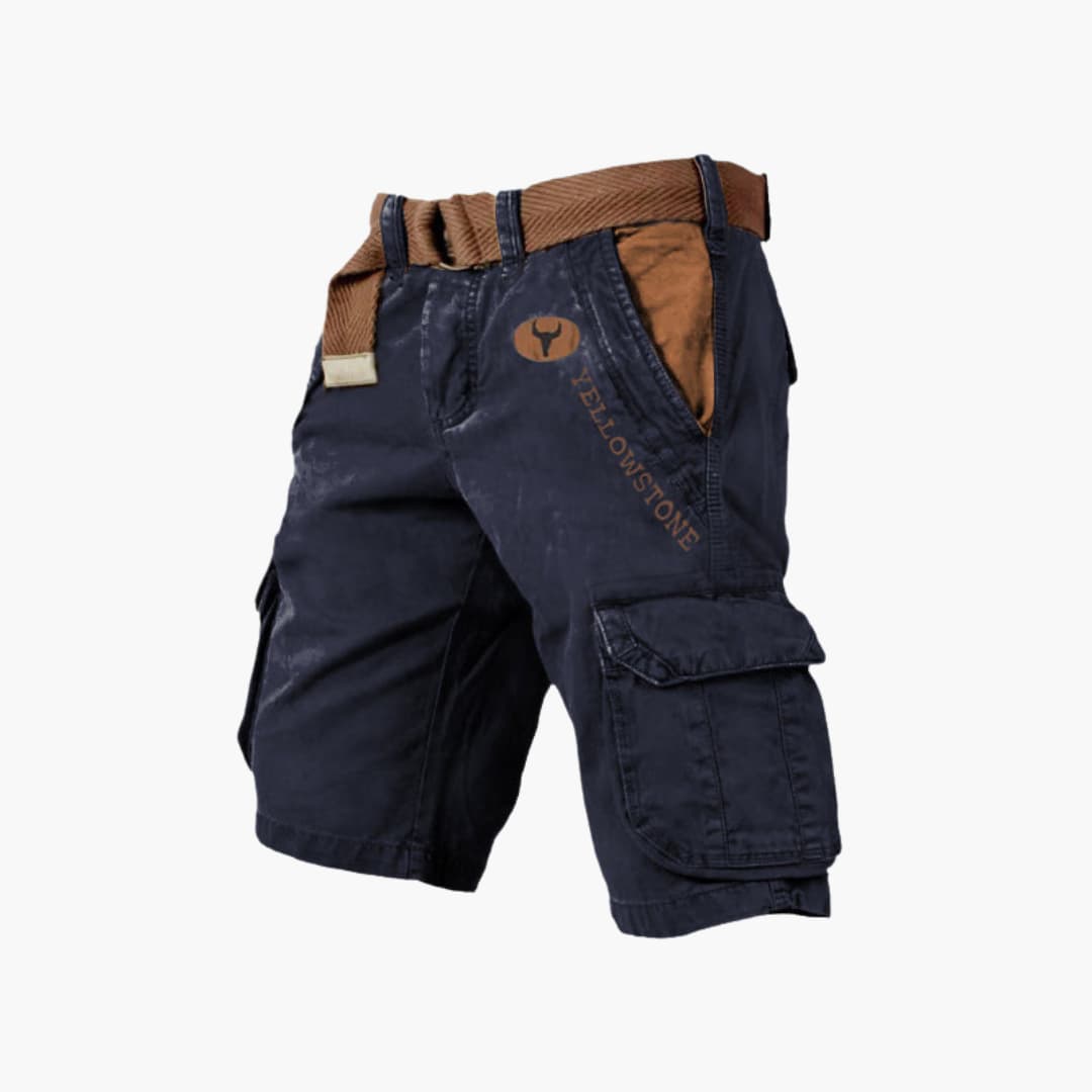 Adam - Cargo shorts med 6 fickor