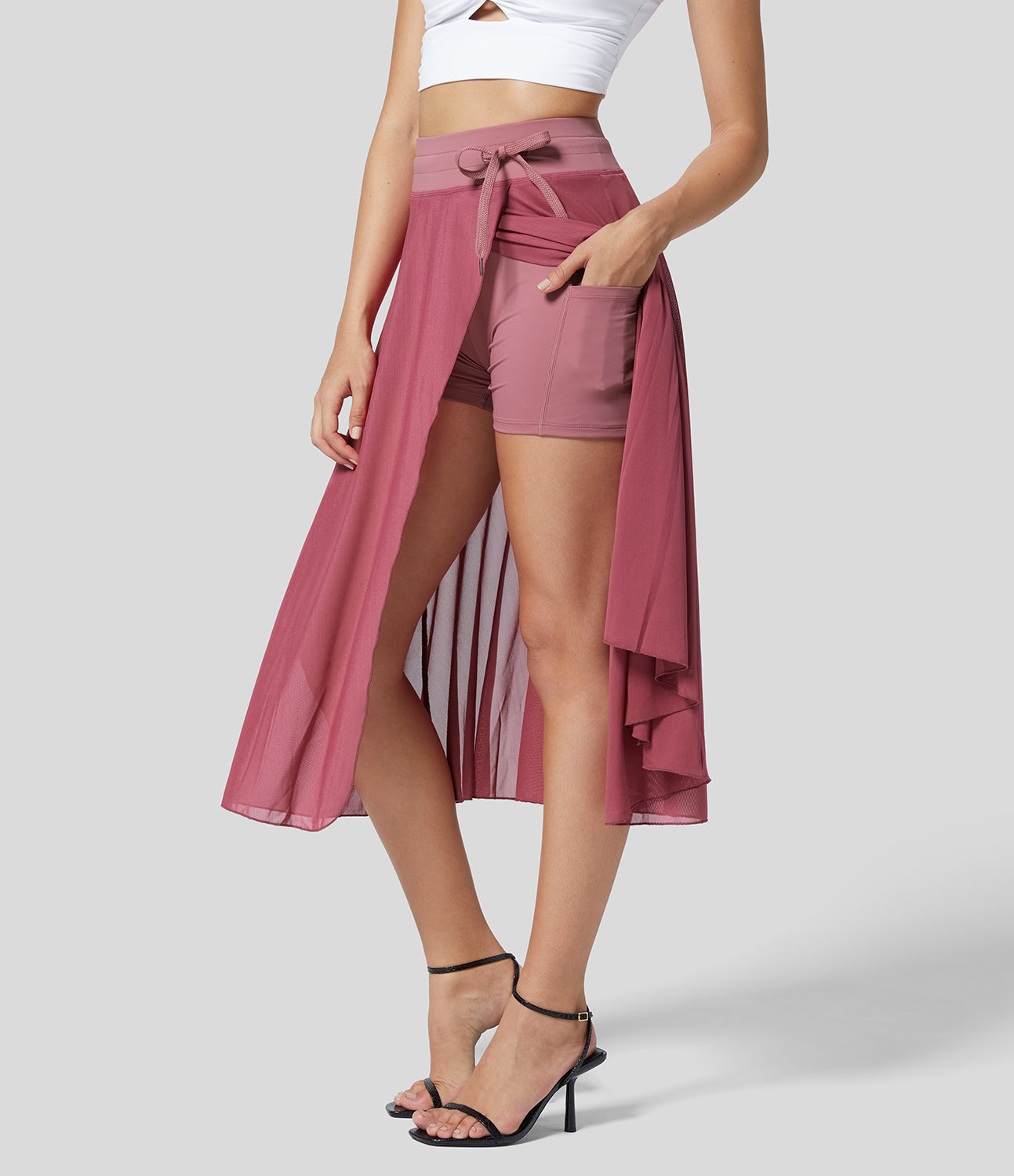 Helga - Elegant 2-i-1 kjol