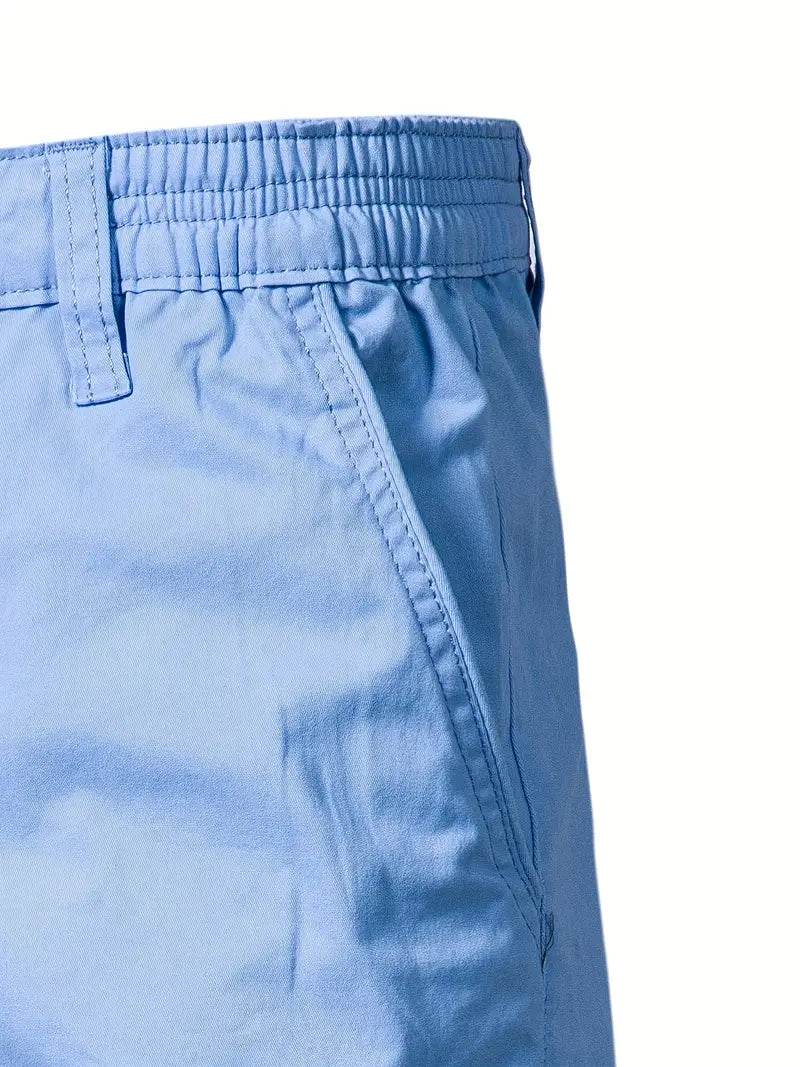 Nils - Shorts i bomull med ficka