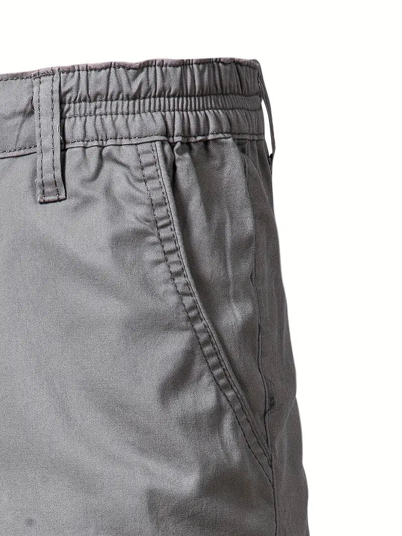 Nils - Shorts i bomull med ficka