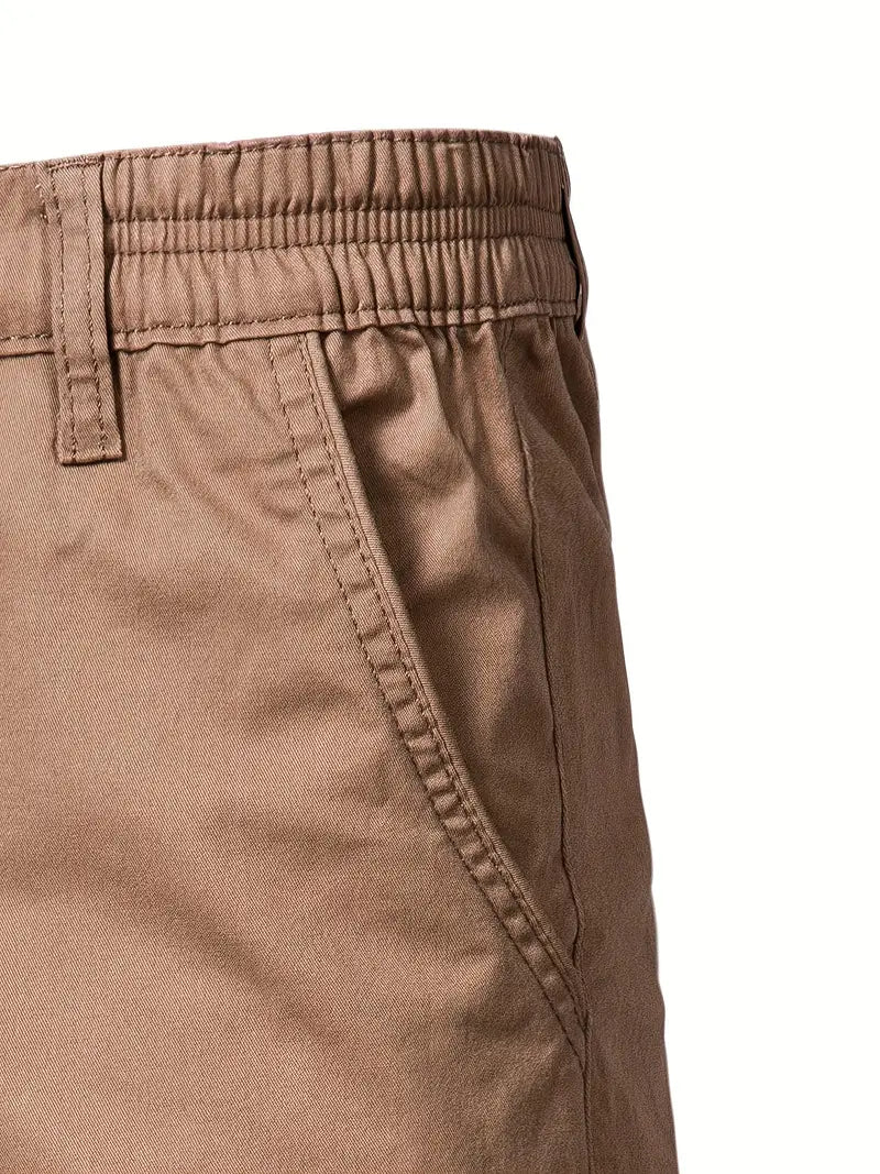 Nils - Shorts i bomull med ficka