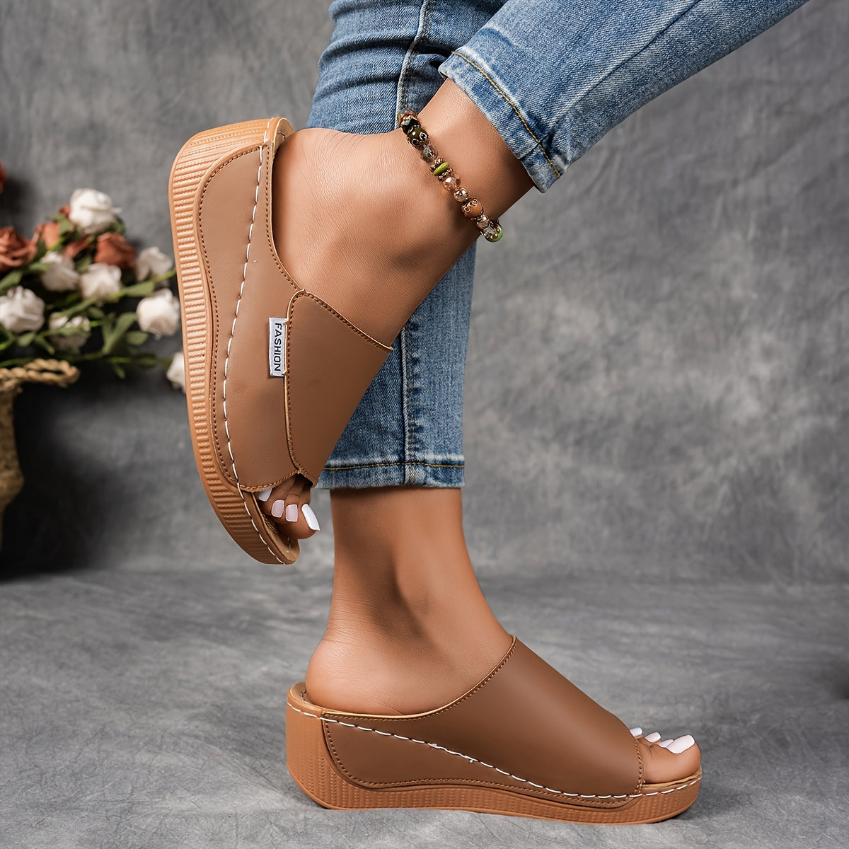 Ida - Plateau sandaler med höjd