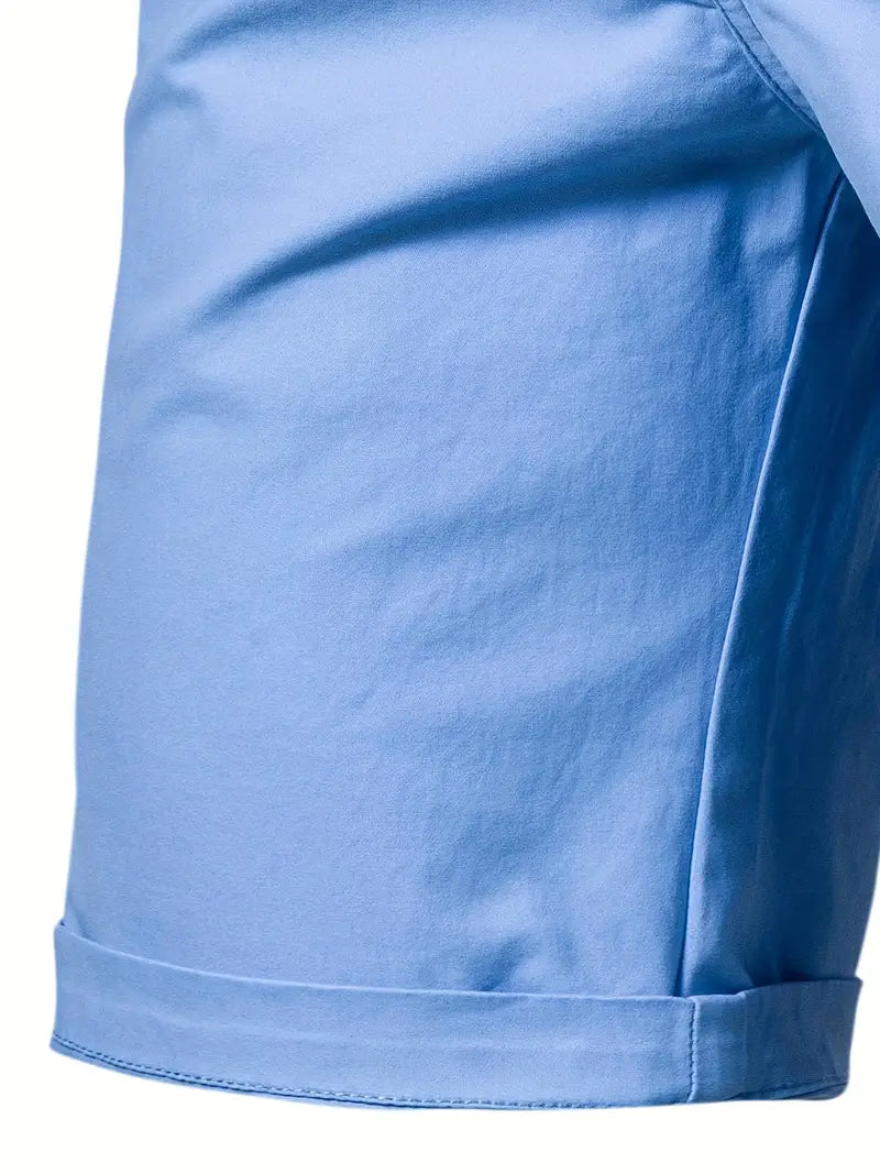 Nils - Shorts i bomull med ficka