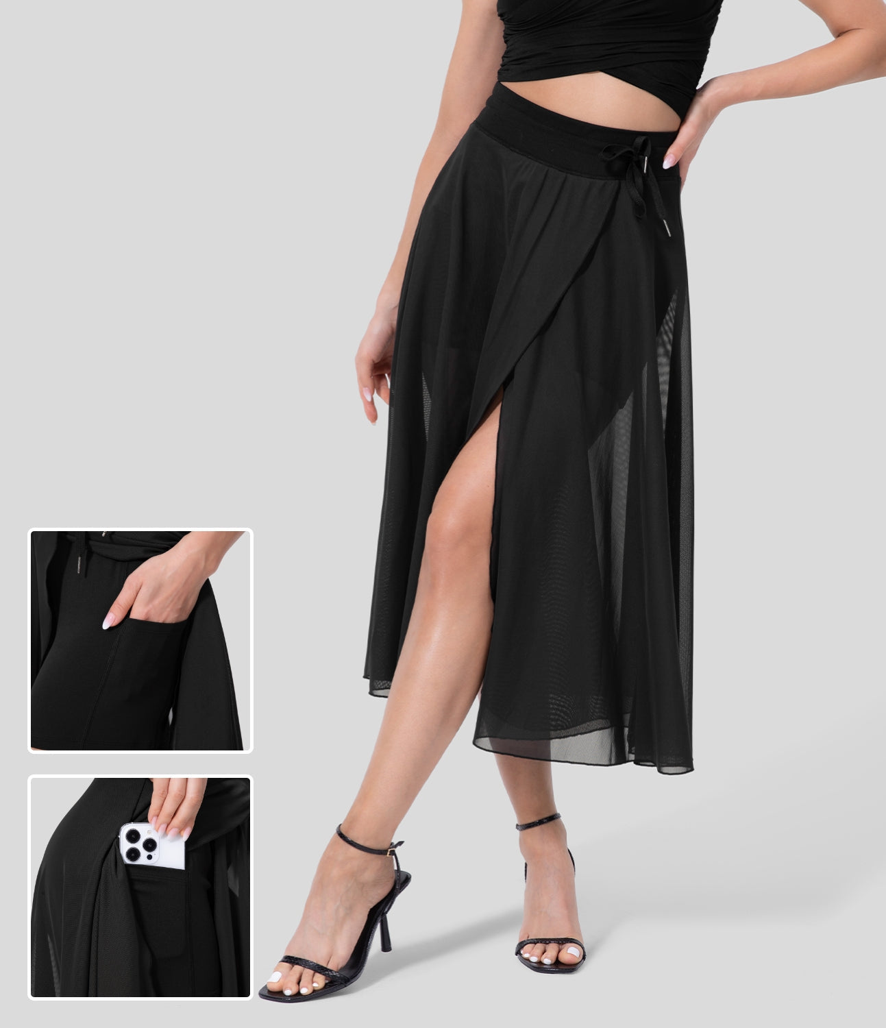 Helga - Elegant 2-i-1 kjol