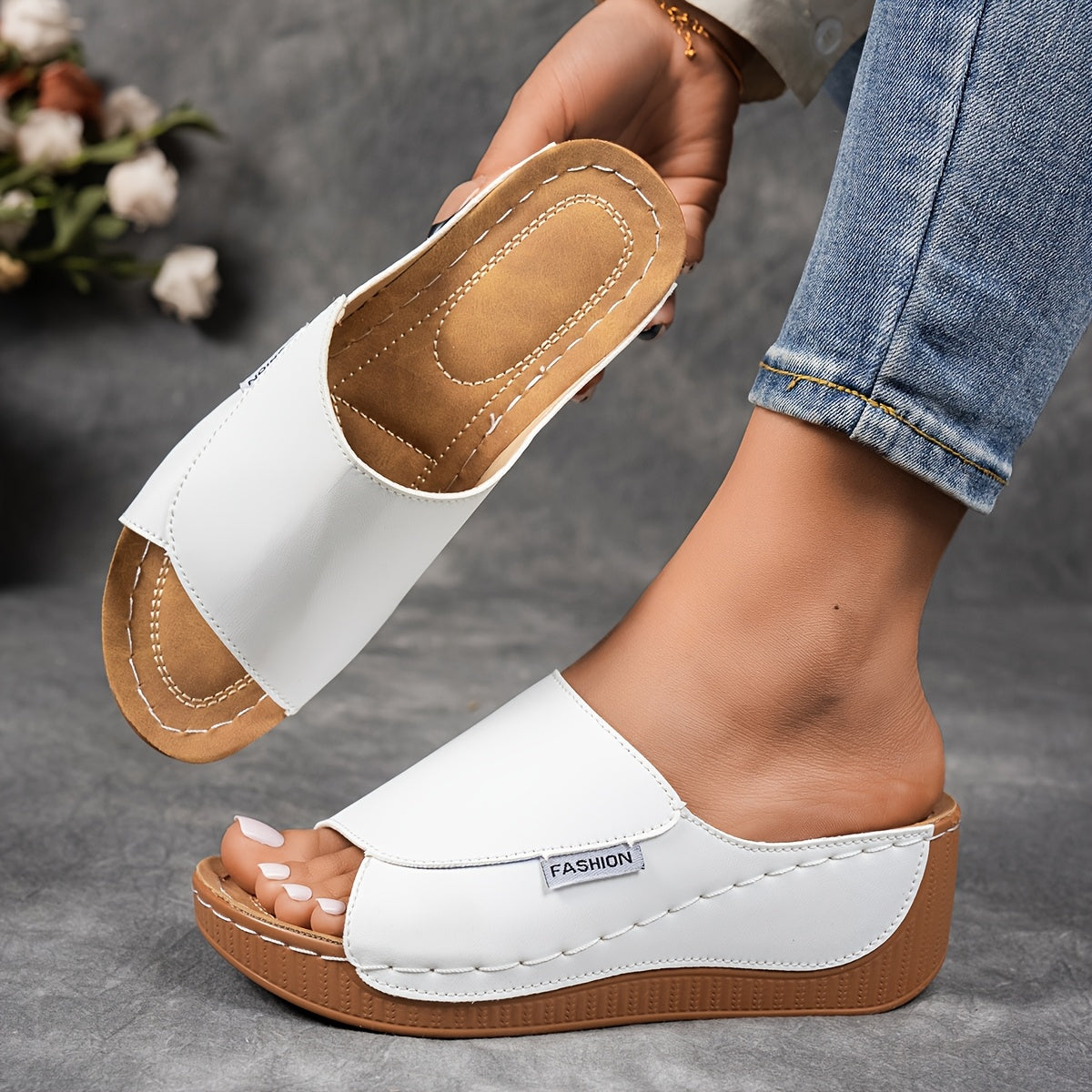 Ida - Plateau sandaler med höjd
