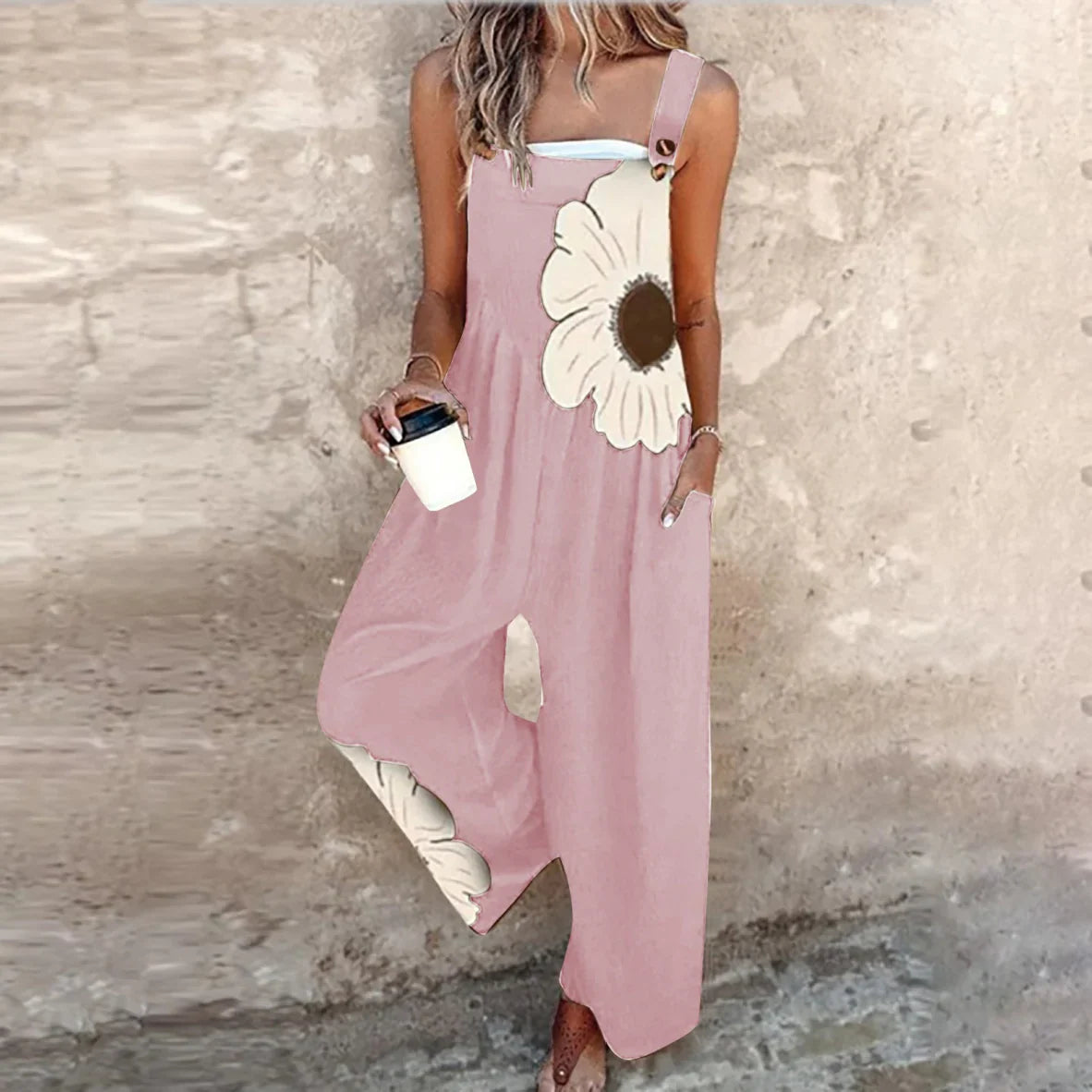 Lilly - Den fria blommiga jumpsuiten