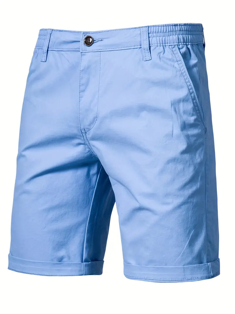 Nils - Shorts i bomull med ficka