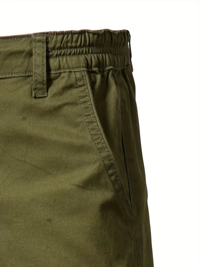 Nils - Shorts i bomull med ficka