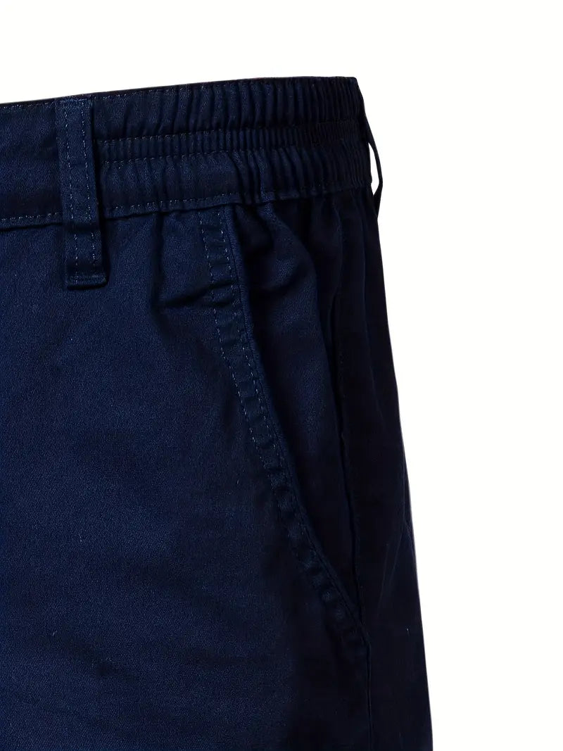 Nils - Shorts i bomull med ficka