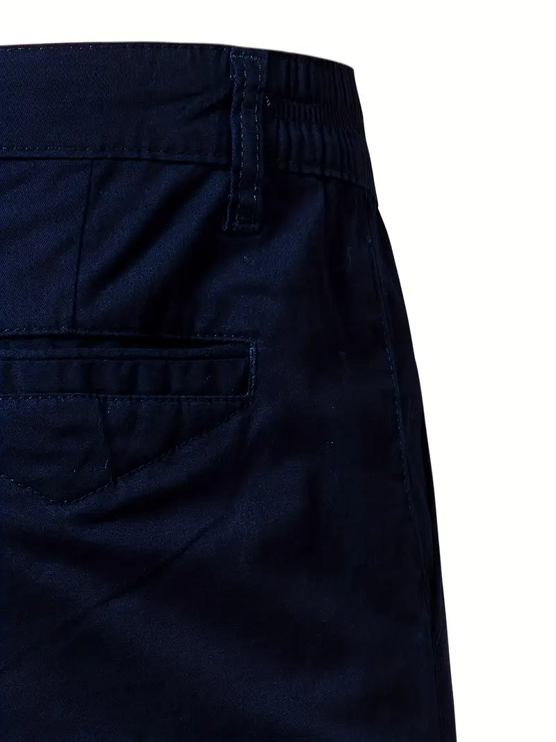 Nils - Shorts i bomull med ficka