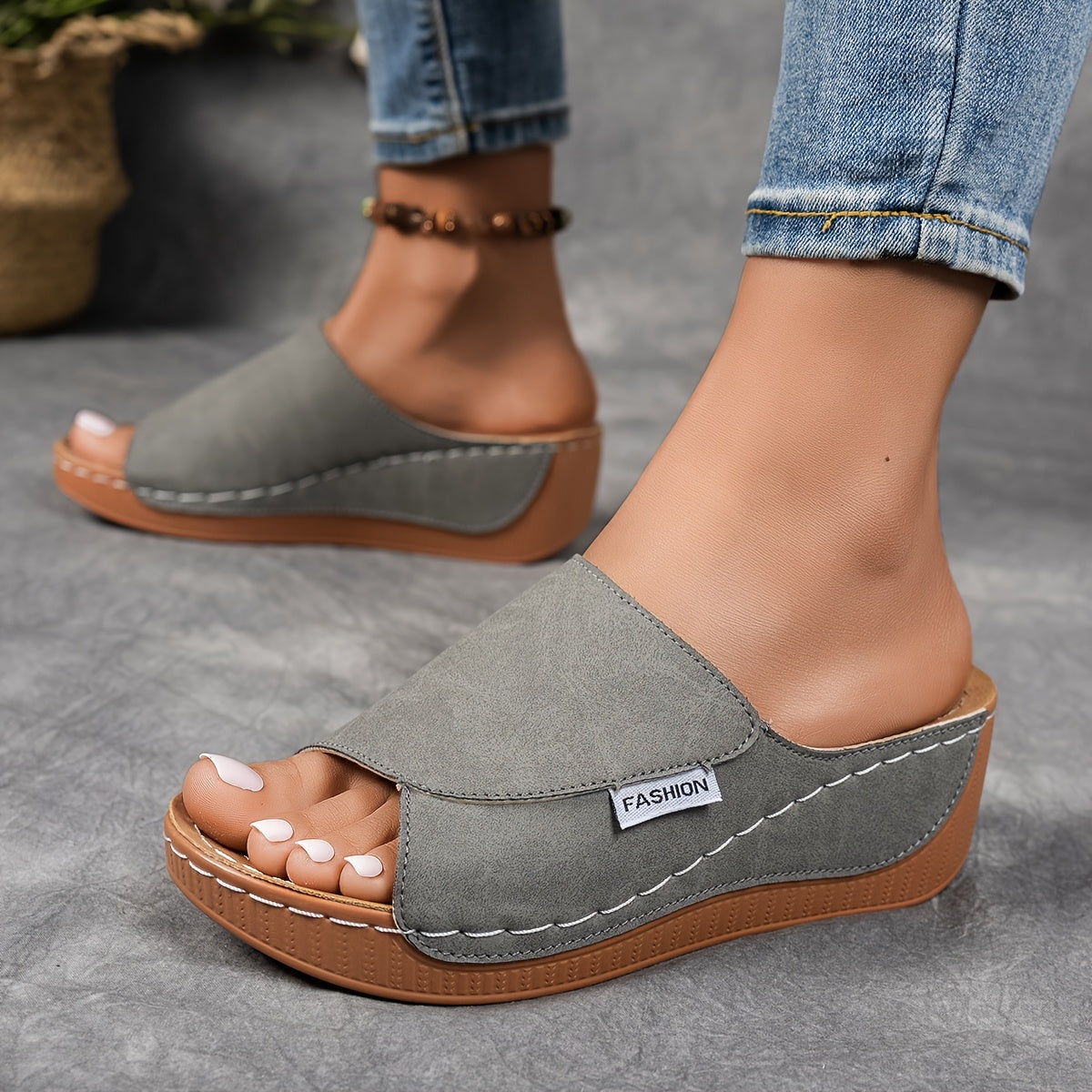 Ida - Plateau sandaler med höjd