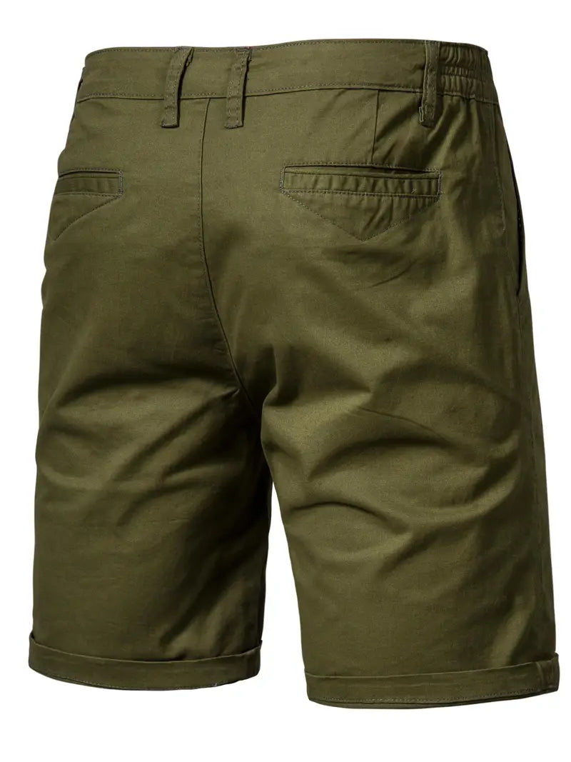 Nils - Shorts i bomull med ficka