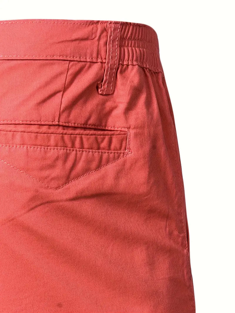 Nils - Shorts i bomull med ficka