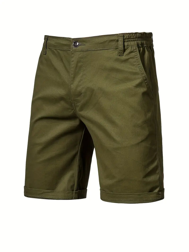 Nils - Shorts i bomull med ficka