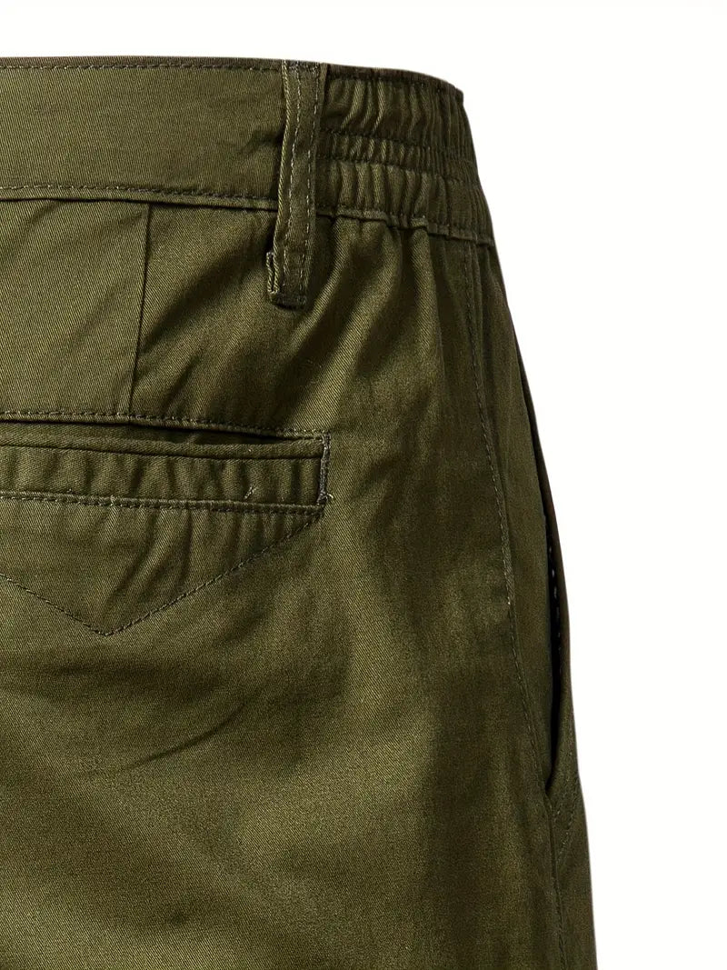 Nils - Shorts i bomull med ficka