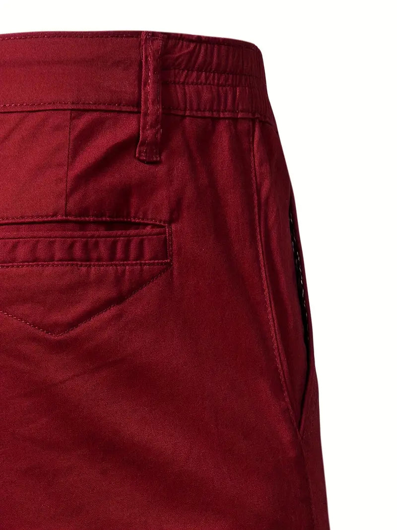 Nils - Shorts i bomull med ficka