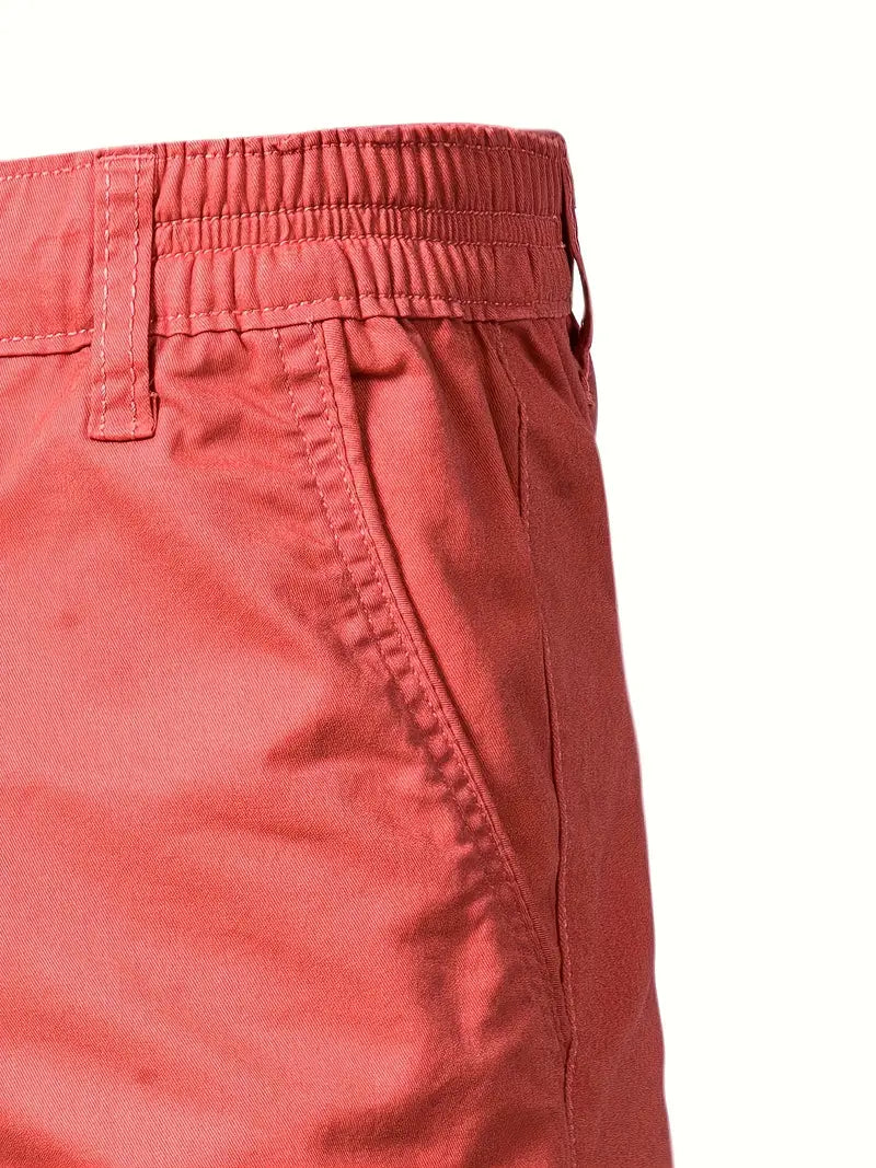 Nils - Shorts i bomull med ficka