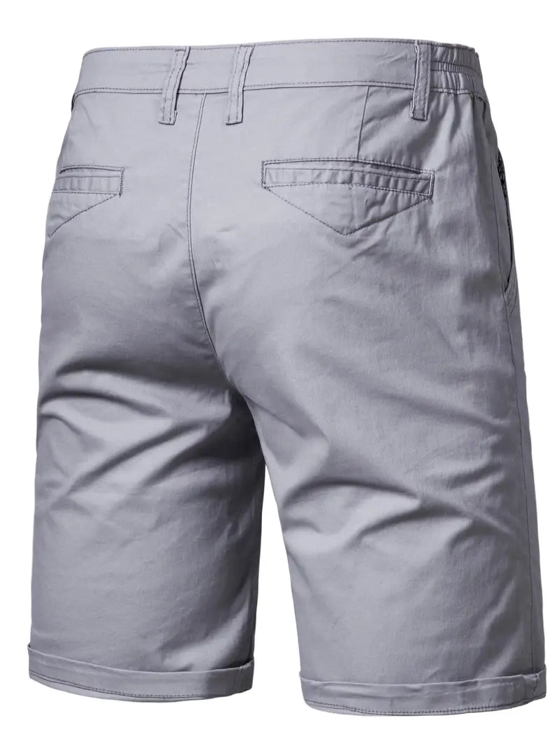 Nils - Shorts i bomull med ficka