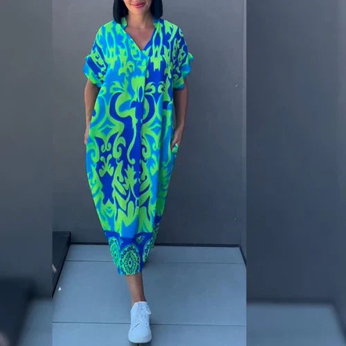 Nora - Elegant klänning med fickor