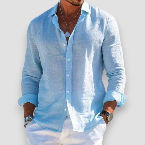 Lars - Elegant skjorta i material som andas