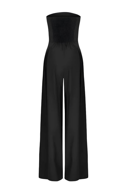 Maja – Elegant axelbandslös jumpsuit