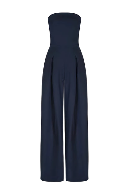 Maja – Elegant axelbandslös jumpsuit