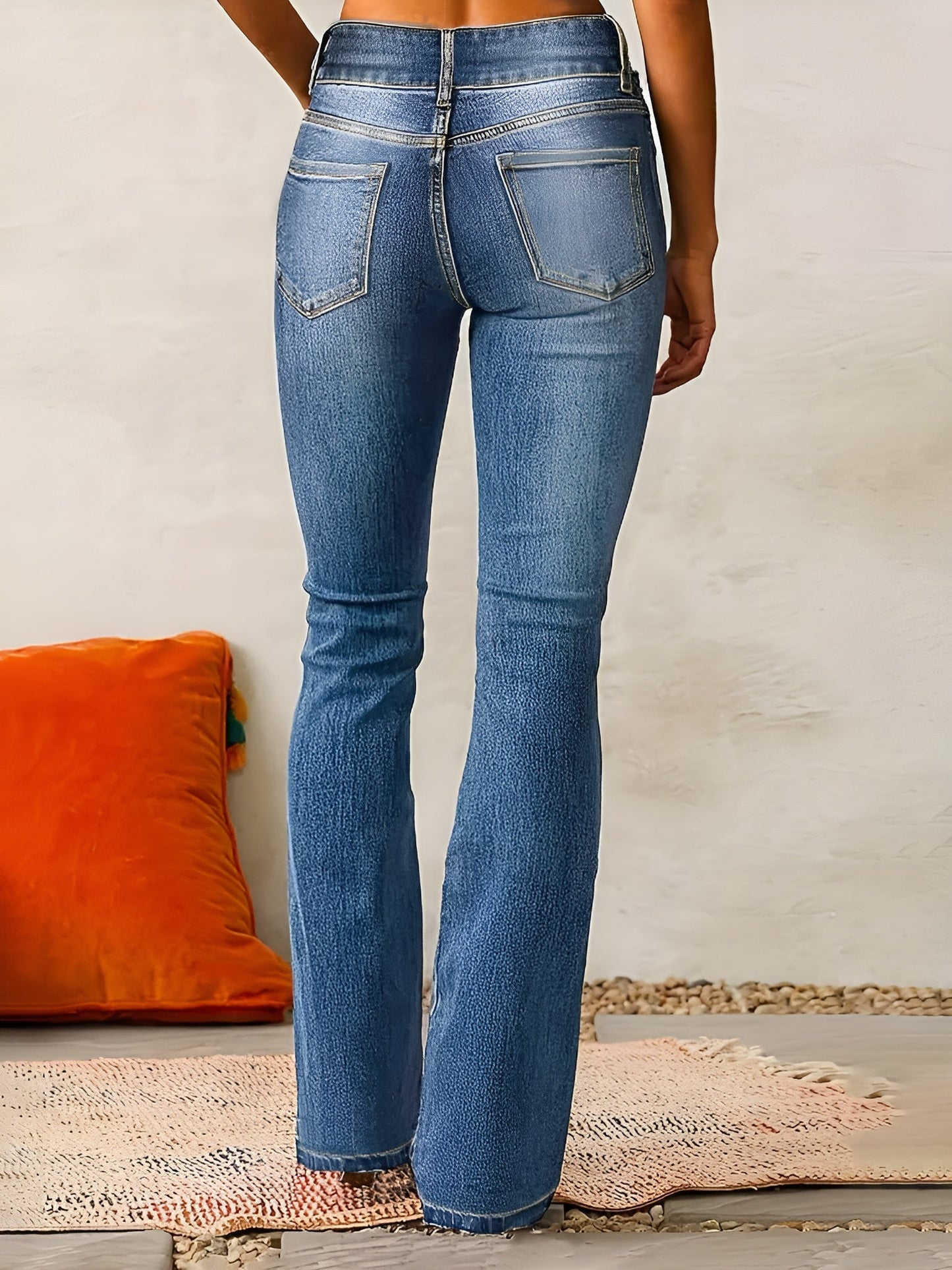 Freja | High Waist Flared Jeans med hög midja