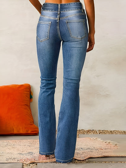Freja | High Waist Flared Jeans med hög midja