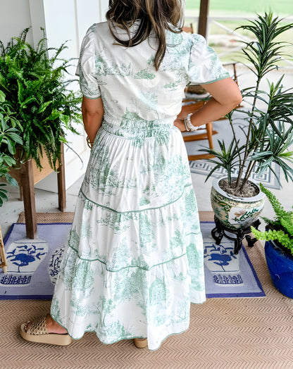 Astrid - Sommar Maxi Klänning