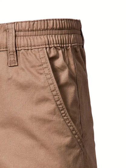 Nils - Shorts i bomull med ficka