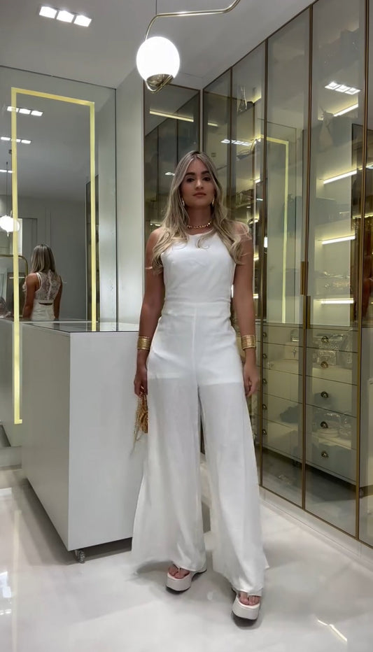 Thea - Spetsjumpsuit