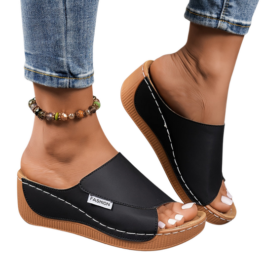Ida - Plateau sandaler med höjd