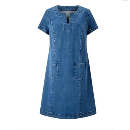 Lovisa - Klänning i mjuk denim