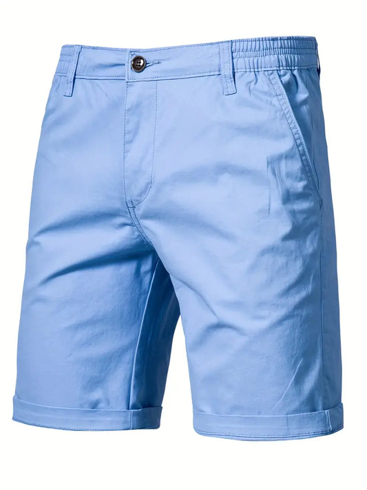 Nils - Shorts i bomull med ficka