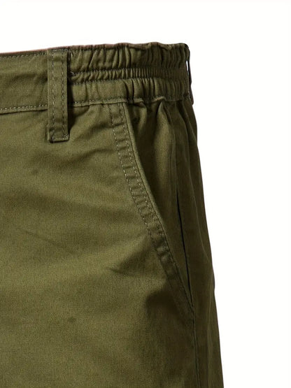 Nils - Shorts i bomull med ficka