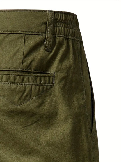 Nils - Shorts i bomull med ficka
