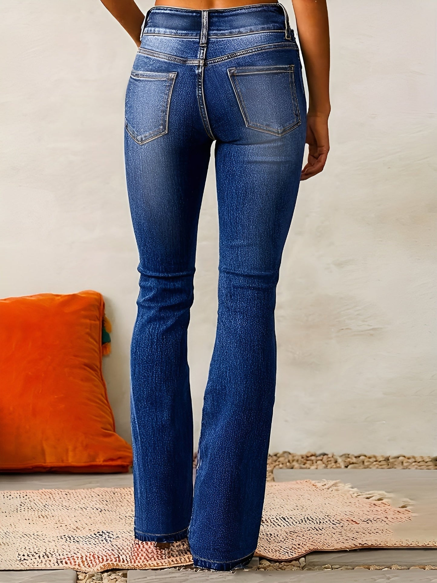 Freja | High Waist Flared Jeans med hög midja