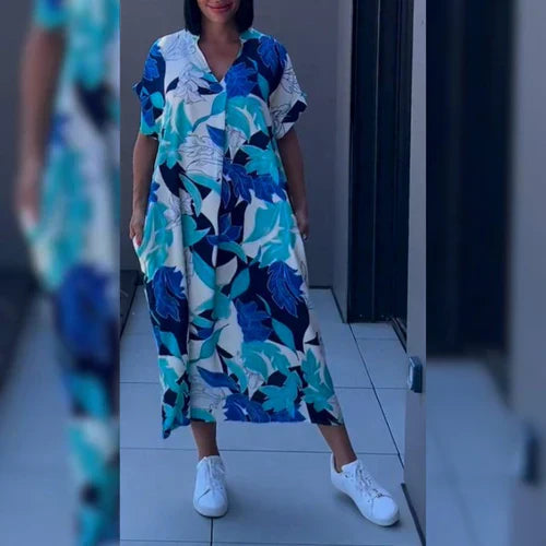 Nora - Elegant klänning med fickor