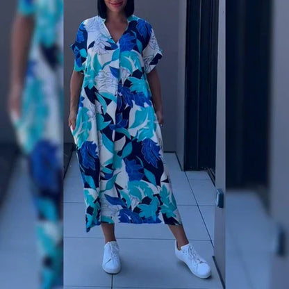 Nora - Elegant klänning med fickor