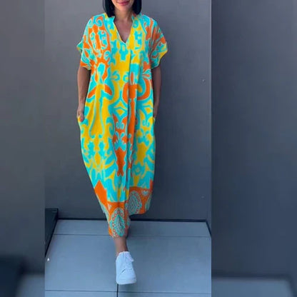 Nora - Elegant klänning med fickor